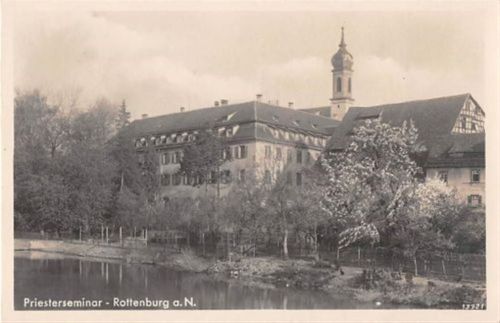 Rottenburg am Neckar. Priesterseminar gelaufen. Sehr gut erhalten.