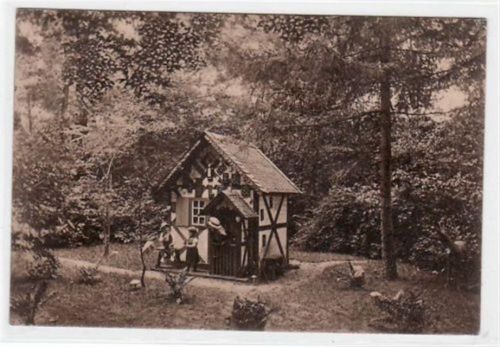 Bad Elmen mit Knusperhäuschen gelaufen von 1911. Gute Erhaltung.