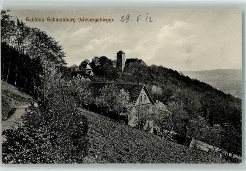 Rinteln 1912 Schloß Schaumburg