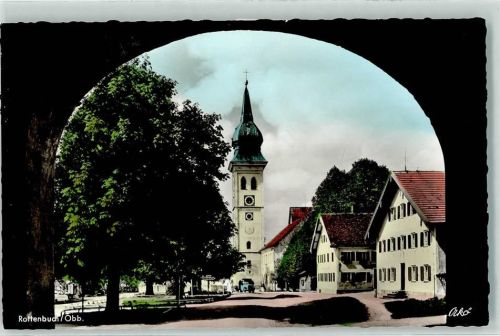 Rottenbuch Kirche Tor Pfeil