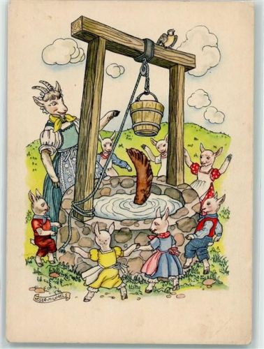 Märchen Serie Der Wolf und die sieben Geißlein Nr. 6