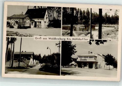 84478 W8264 Waldkraiburg - Scala Fahrrad Gasthaus Cafe