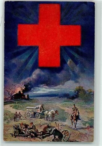 WK I Krankwagen Sanitäter AK