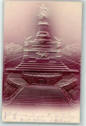 Niederwald 1905 Nationaldenkmal Stempel