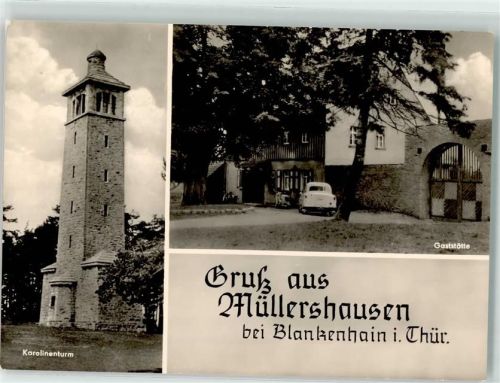 Müllershausen Karolinenturm Gasthaus Auto