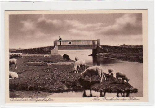 Heiligenhafen Heiligenhafen mit " Neuer Brücke bei den Watten " ungelaufen Gute Erhaltung.