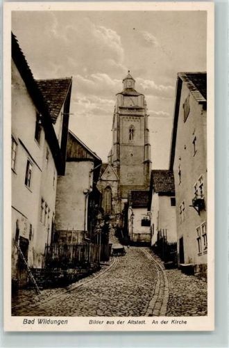 Bad Wildungen An der Kirche