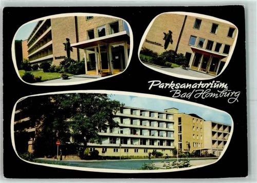 61348 W6380 Bad Homburg v d Höhe - Parksanatorium Klinik der Bundesbahn Versicherungsanstalt