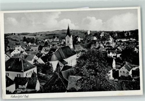 92366 W8431 Hohenfels , Oberpf - Pfarrkirche St. Ulrich