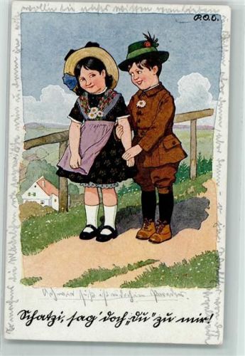 1920 Kinderpoesie AK