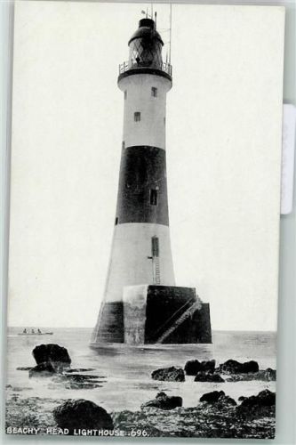 Black and White Postcard Beachy Head Lighthouse 696 AK
