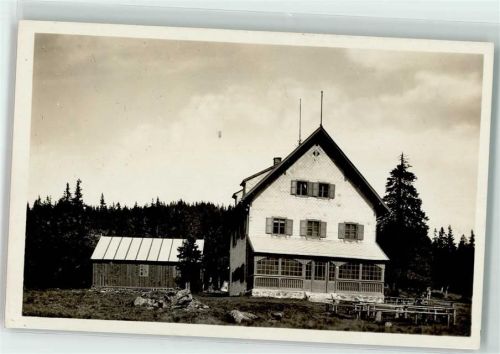 Klingenbrunn Jugendherberge Waldschmidthaus Garten Hüttenstempel