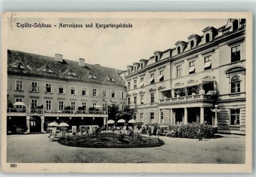 Teplice Teplitz-Schönau - Herrenhaus Kurgartengebäude