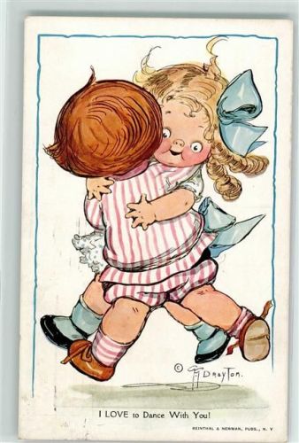 Nr. 498 sign. G. Drayton Kinderpoesie AK