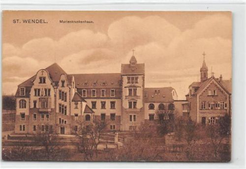 St. Wendel St. Wendel. Marienkrankenhaus ungelaufen Gute Erhaltung.