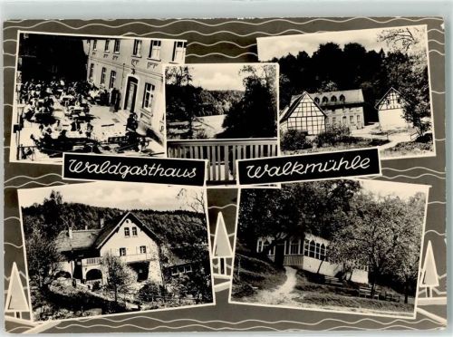 Eisenberg Gasthaus Walkmühle Betriebsferienheim VEB Ausbau Bitterfeld