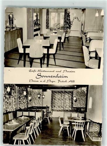91247 W8561 Vorra , a d Pegnitz Foto AK Gasthaus Sonnenheim Innenansicht