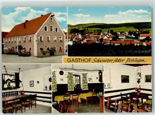Polsingen GasthausSchwarzer Adler Gastraum