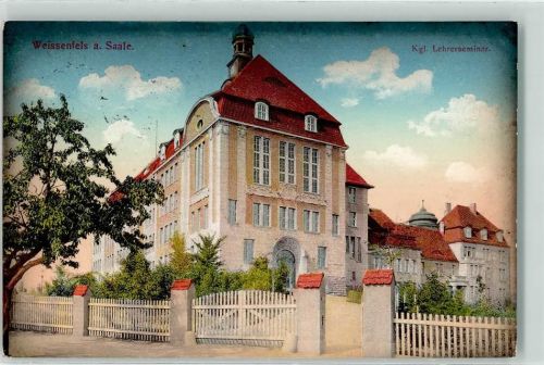 06667 O4850 Weißenfels , Saale 1915 - Kgl. Lehrerseminar
