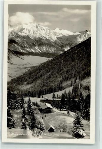 Hindelang Gasthaus zum Horn Hüttenstempel