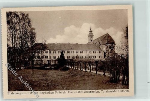 94486 W8353 Osterhofen , Niederbay - Lehr- u. Erziehungs Institut Englischen Fräulein Damenstift