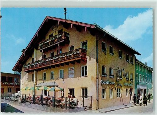 Waging Gasthaus Unterwirt Bes. Ch. Tanner Terrasse