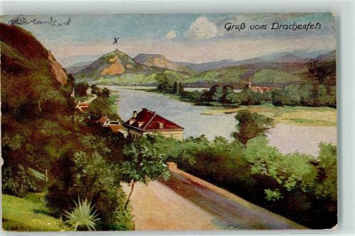 Drachenfels Gruß vom Drachenfels
