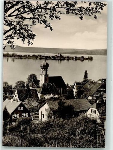 Allensbach Bodensee mit Insel Reichenau