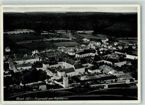Ebrach Klosteranlage Fliegeraufnahme