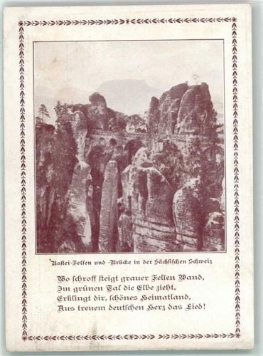 Pirna 1930 Bastei-Treffen 19. Sächs. Elbgau-Sänger-Bundesfest Juni 1930
