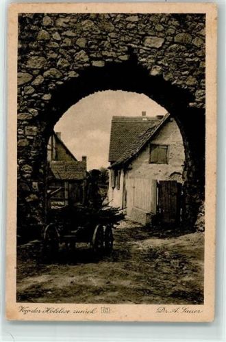 64673 W6144 Zwingenberg , Bergstr - Dr. A. Sauer Stimmungsbilder Von der Holzlese zurück