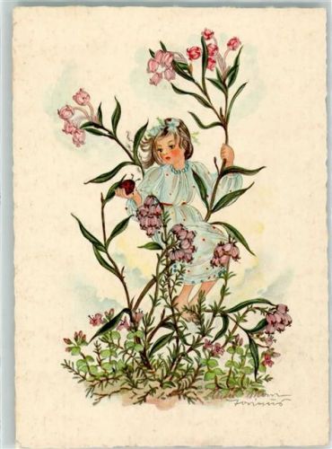 Anne-Marie Torinus Mädchen Marienkäfer Nr 755