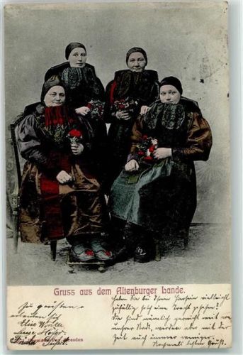 Altenburg 1907 Altenburger Tracht