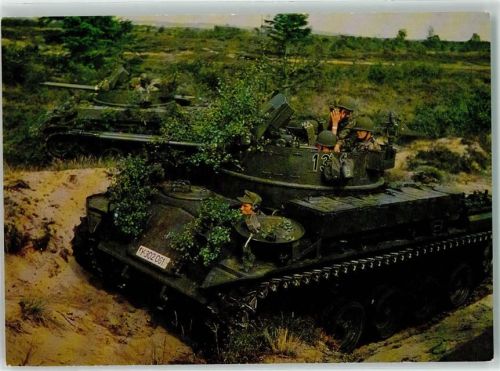 Flak Panzer in Stellung Bundeswehr
