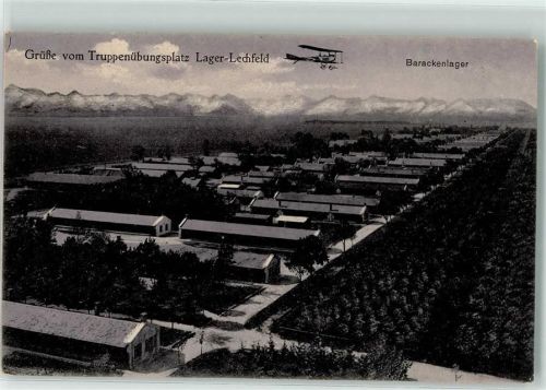 86836 W8933 Lager Lechfeld - Kaserne , Militär