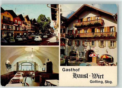 Golling Gasthaus Hausl Wirt VW Käfer Auto