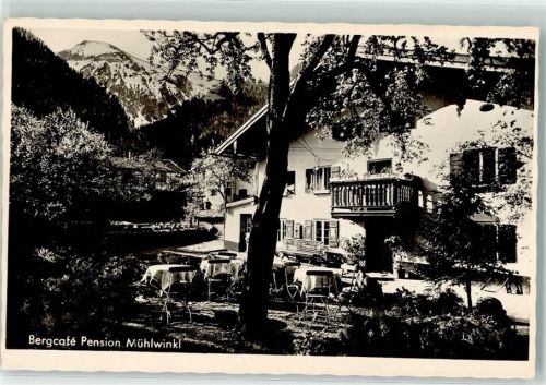 Staudach-Egerndach Cafe Mühlwinkl Gartenterrasse