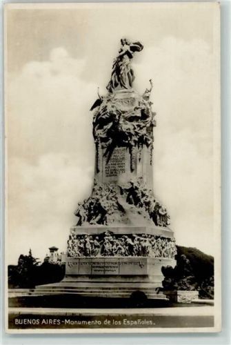 Buenos Aires Monumento de los Espanoles