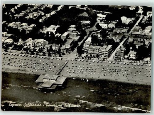 Lignano Sabbiadoro Fliegeraufnahme