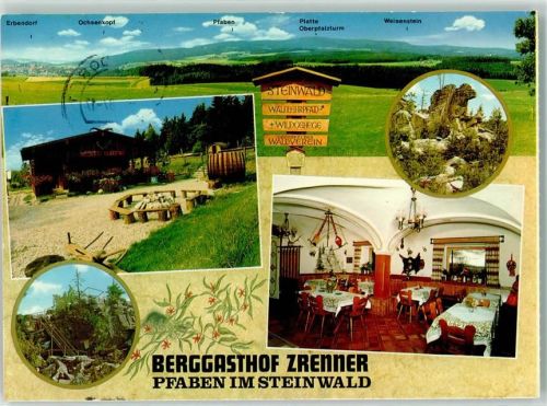 Pfaben Naturpark Steinwald Berggasthof Zrenner