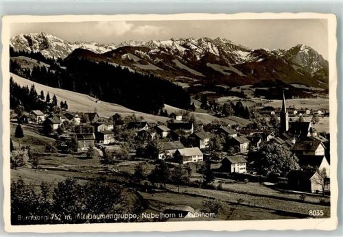 Burgberg Daumengruppe Nebelhorn Rubihorn Pfarrkirche St. Ulrich
