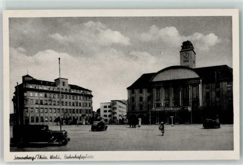 Sonneberg Bahnhofsplatz