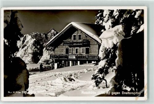 Rosshütte Winter Dreitorspitze