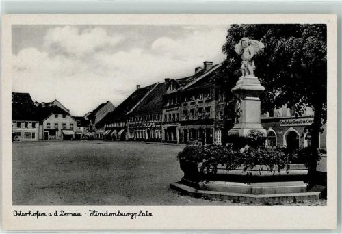 Osterhofen Hindenburgplatz WK II