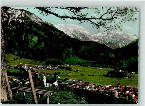 Hindelang Bad Oberdorf Iseler Hintersteiner Berge Bank Kirche