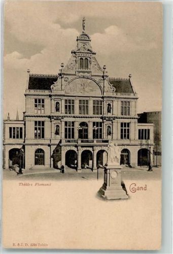 Gand Theatre Flamand Denkmal