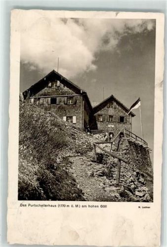 Hoher Göll Purtschellerhaus 1770 m