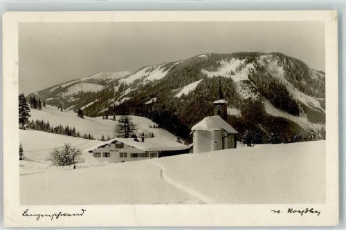 Jungholz 1150 m Schnee Kirche