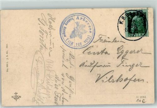 1912 K. B. Bahnpost