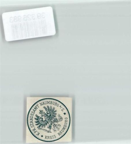 Naumburg K. Pr. Standesamt Naumburg a.S. Kreis Naumburg
